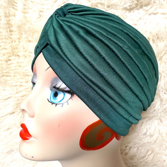 House Of Adornments Accessories - Stunning Forest vintage, retro pinup style turban